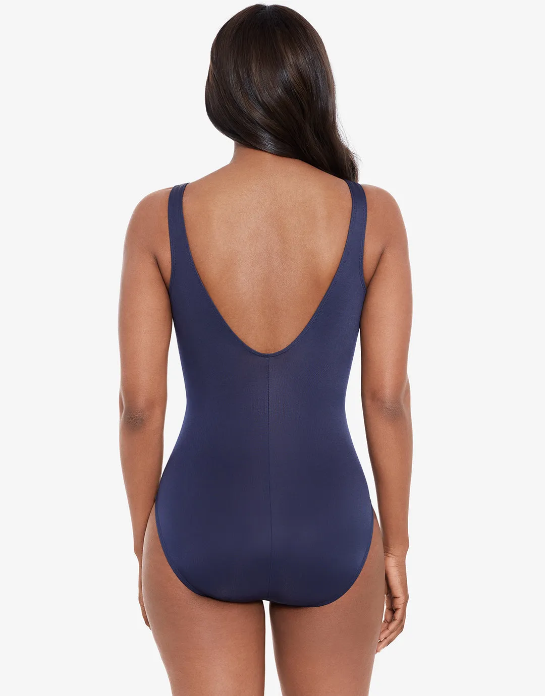 Tropica Toile Temptress Swimsuit - Navy White