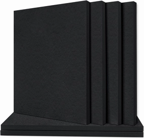 TroyStudio Thickened Acoustic Panels, 31.5 x 23.6 x 0.5 Inches Pack of 6 Felt Wall Decor Tile Sound Absorbing Board, Noise Reverb Echo Dampening Soundproof Padding for Door Music Recording Home Studio music server,hi-fi media server,digital audio storage,