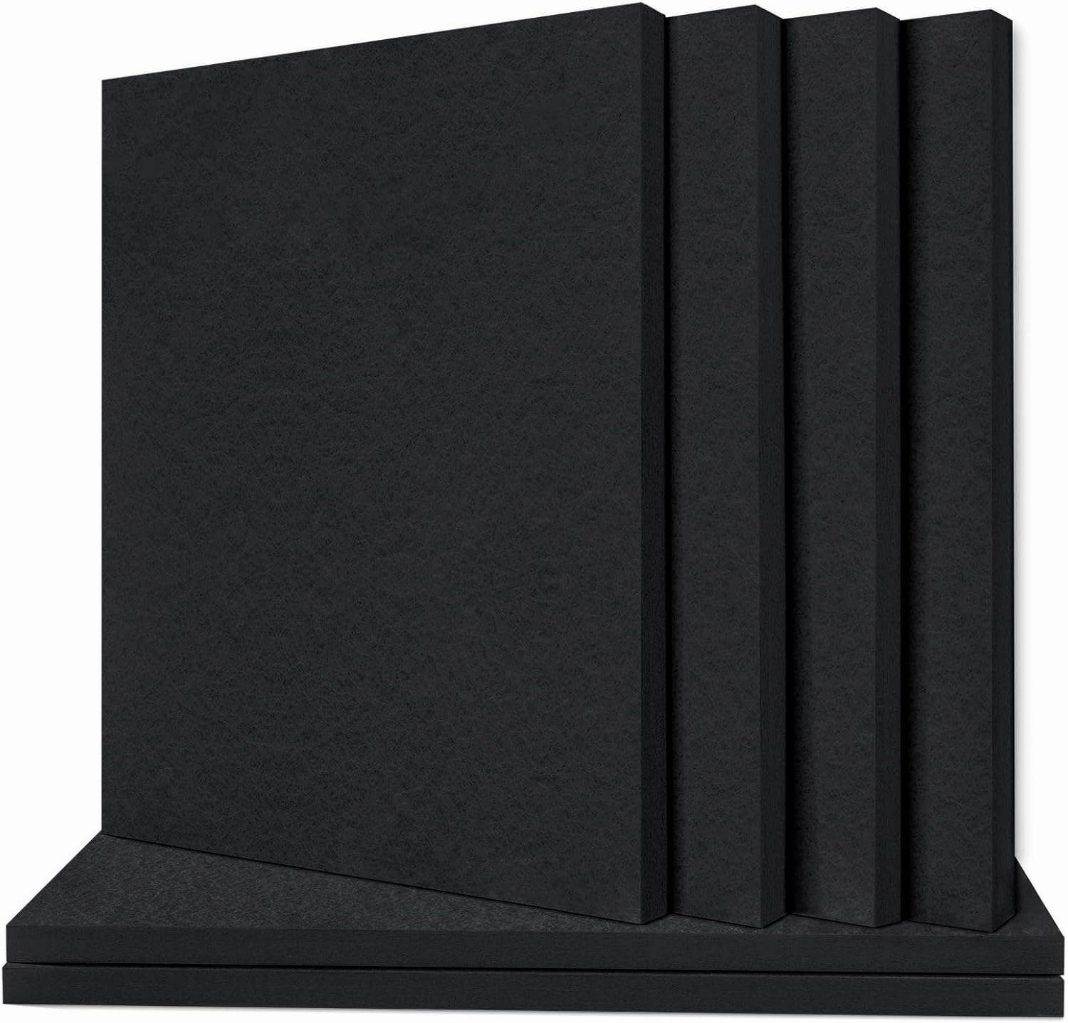 TroyStudio Thickened Acoustic Panels, 31.5 x 23.6 x 0.5 Inches Pack of 6 Felt Wall Decor Tile Sound Absorbing Board, Noise Reverb Echo Dampening Soundproof Padding for Door Music Recording Home Studio music server,hi-fi media server,digital audio storage,