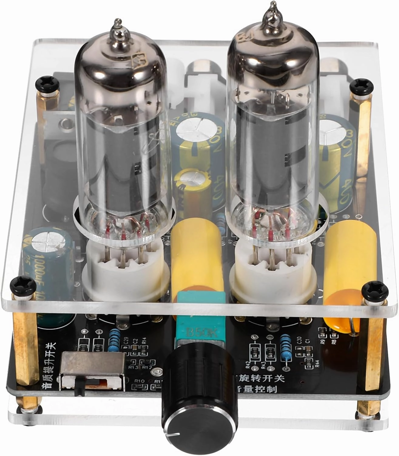 Tube Amplifier Hi-fi Stereo Preamp Pre-amp for Record Player Pre-amp for Phono Preamp Pre-amp for Home Theater Preamp Amplifier Board DIY Part Tube Preamp Abs Phonograph Hifi Front phono preamp,turntable amplifier,record player preamp,