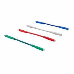 Turntable Headshell Litz Wire, 4 Packs Stereo Cartridge Lead Wire Headshell for Turntable Vinyl Record Player turntable cartridge,phono cartridge,MM MC stylus,