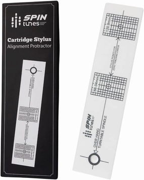 Turntable Phono Cartridge Stylus Alignment Protractor Tool- High Visible Tool for Vinyl Record Precision Calibration- Ensure Accurate Tracking and Sound Quality turntable cartridge,phono cartridge,MM MC stylus,
