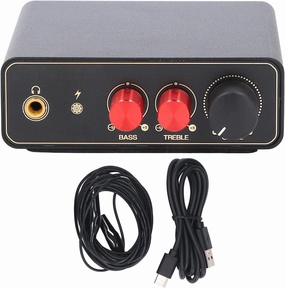Turntable Preamplifier Stereo AV Jack Output Bass Treble Control for MM MC Phono USB Powered Mini Preamp with Headphone Amp phono preamp,turntable amplifier,record player preamp,