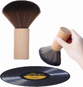 Turntable Vinyl Records Cleaner, Anti-Static Dust Cleaning Record Brush for Vinyl Albums LP CD Cartridge(1 Pcs) record cleaning kit,vinyl cleaner,stylus brush set,