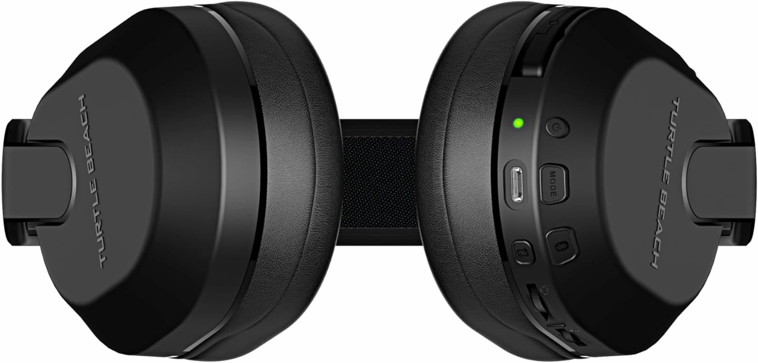 Turtle Beach Stealth 500 Wireless Gaming Headset Licensed for Xbox Series X|S, Compatible with Xbox One, Bluetooth, PC, Mobile, 40 Hr Battery, Memory Foam Cushions, Flip-to-Mute Mic, Black