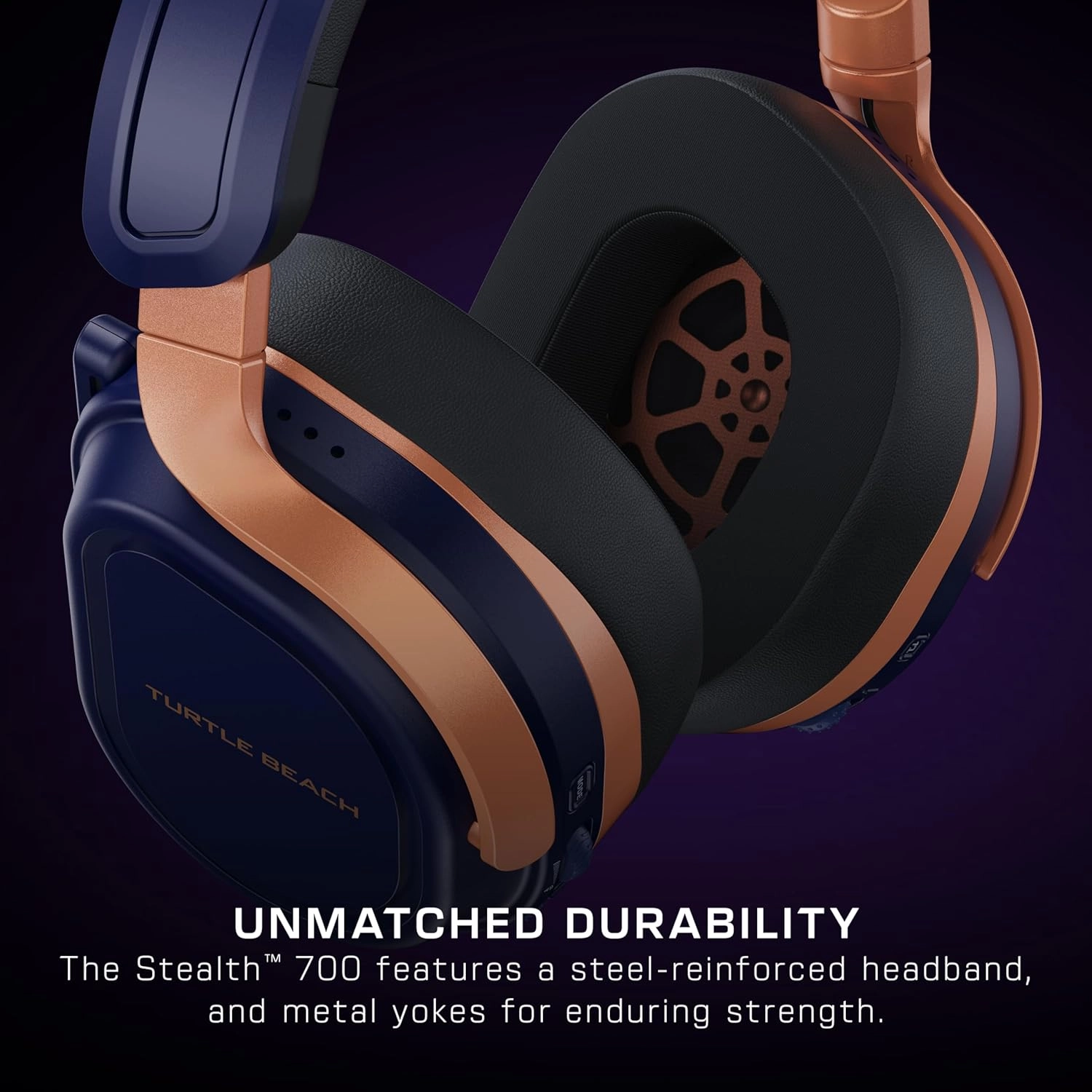 Turtle Beach Stealth 700 Gen 3 Wireless Multiplatform Amplified Gaming Headset for Xbox Series X|S, Xbox One, PC, PS5, Mobile  60mm Drivers, AI Noise-Cancelling Mic, Bluetooth, 80-Hr Battery  Cobalt