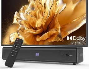TV Sound Bar, Bluetooth Soundbar with Dolby Digital Surround Audio System for Smart TV, HDMI ARC/Opt/Aux Home Theater Speaker for Game/PC/Projector soundbar,TV speaker bar,home theater soundbar,