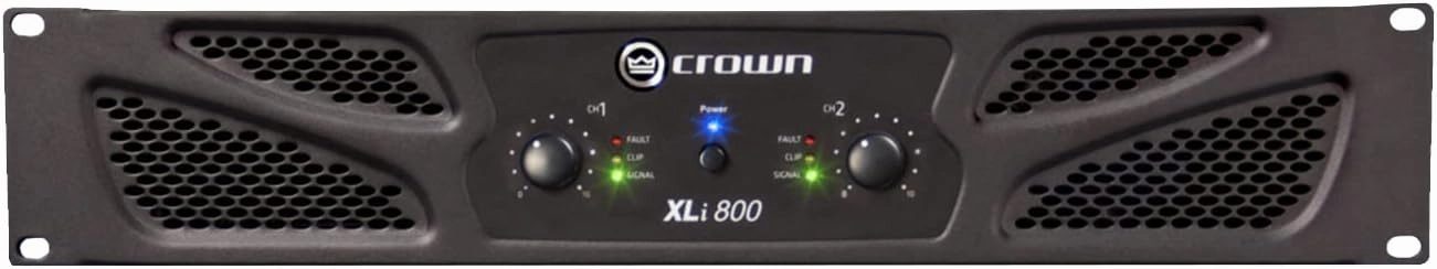 Two-channel-300W at 4 Power Amplifier, Black, 300-Watts (XLi800) power amplifier,stereo amp,hi-fi power amp,