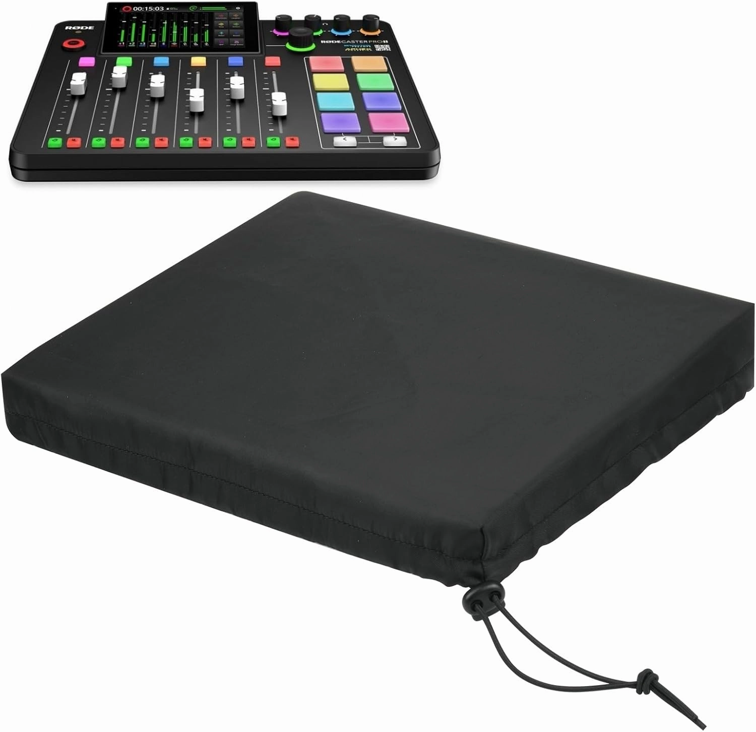 TXEsign Dust Cover Compatible with RDE RDECaster Pro II Production Solution, Nylon Audio Console Mixer Case Interface Dust Cover mixer console,audio mixing desk,DJ console,