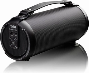 Tyler Wireless Bluetooth Speaker Water Resistant Long Range 200 watt Rechargeable Boombox USB MP3 Micro SD AUX Inputs Fm Radio Sound & Bass Carry Strap Lightweight for Home Outdoor Stereo wireless speakers,portable Bluetooth speaker,multiroom speaker,