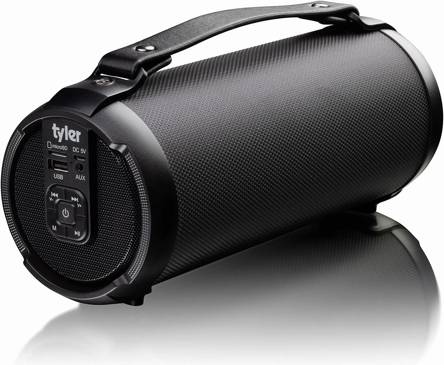 Tyler Wireless Bluetooth Speaker Water Resistant Long Range 200 watt Rechargeable Boombox USB MP3 Micro SD AUX Inputs Fm Radio Sound & Bass Carry Strap Lightweight for Home Outdoor Stereo wireless speakers,portable Bluetooth speaker,multiroom speaker,