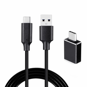 Type C to USB Cable Compatible with Focusrite Scarlett Solo(3rd Gen), Scarlett 2i2(3rd Gen) USB Audio Interface, with USB C Male to USB Female Adapter, 6.6 ft audio interface,USB interface,music recording input,