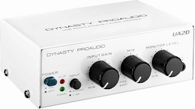 UA2D USB Phono Preamp for Turntable, Preamp with RIAA Equalized Low Noise Moving Magnet A/D Converter (Power Adaptor & USB Cable Included) phono preamp,turntable amplifier,record player preamp,