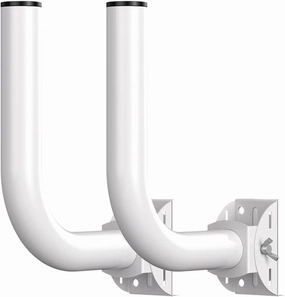Ueevii Universal Wireless Bridge Bracket Mount, Pole and Wall-Mounted Mount for Outdoor Point to Point AP Access Point Client Bridge CPE,2-Pack speaker wall mount,audio bracket,AV wall mounting,