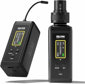 UHF Wireless in Ear Monitor System, 260 FT Range, Low Latency IEM System with 26 Channels, Dual Volume Control, Auto Pairing, Beltpack Transmitter & Receiver for Musicians, Band Rehearsal, F10 in-ear monitors,hi-fi IEMs,studio earphones,