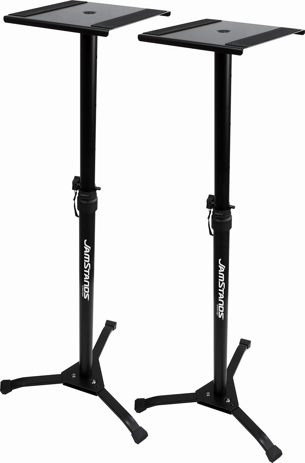 Ultimate Support JamStands Series Studio Monitor Stands (Pair), Black, JS-MS70 Plus studio monitors,nearfield speakers,mixing reference monitors,