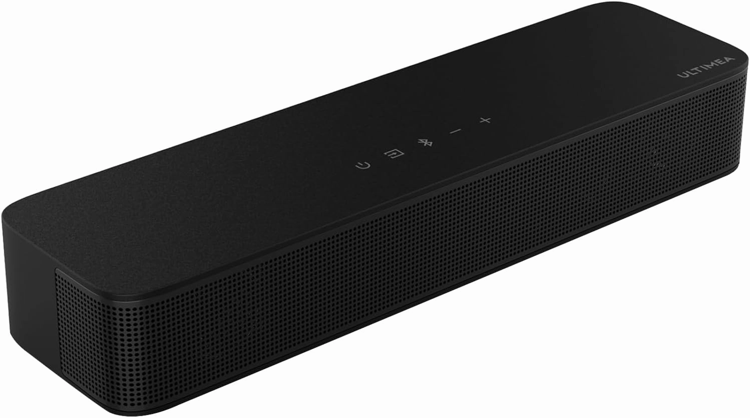 ULTIMEA 2.1ch Mini Sound Bar for TV, Built-in Subwoofer, APP Control, Peak Power 120W, All-in-one PC Sound bar for Game, 16 Inches Bluetooth 5.3 TV Sound Bar Speakers, Opt/AUX/Wall Mount, Solo B30 Pro soundbar,TV speaker bar,home theater soundbar,
