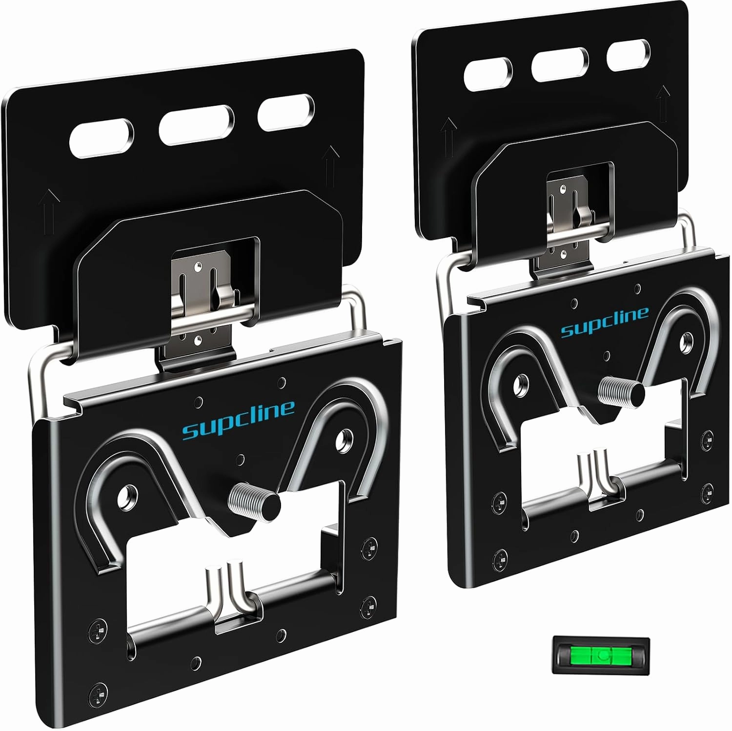 Ultra Slim Fit TV Wall Mount Compatible with 14"- 80" 4K LED LCD QLED Flat & Frame TVs, Micro-Gap Low Profile TV Mount, Minimalist Look, Blends Any Interior, Hold up to 100Lbs speaker wall mount,audio bracket,AV wall mounting,