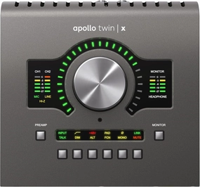 Universal Audio Apollo Twin X Duo USB Heritage Edition Audio Interface (APLTWXDU-HE) audio interface,USB interface,music recording input,