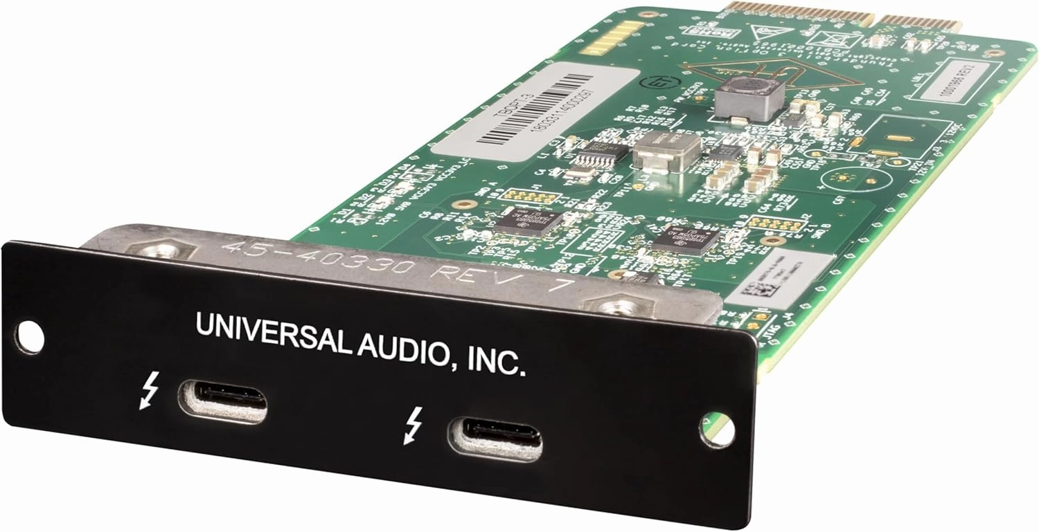 Universal Audio Thunderbolt 3 Option Card audio interface,USB interface,music recording input,