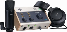 Universal Audio Volt 276 USB Recording Studio Bundle with Audio Interface, Headphones, and Microphone audio interface,USB interface,music recording input,