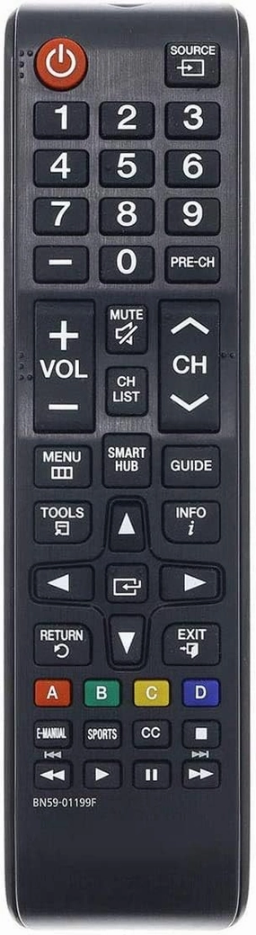 Universal Remote Control for All HD LED LCD Samsung Televisions Models with Smart HUB Button BN59-01198X BN59-01198G BN59-01302A BN59-01198C BN59-01199F BN59-01178K smart audio hub,voice control speaker,Alexa compatible audio,