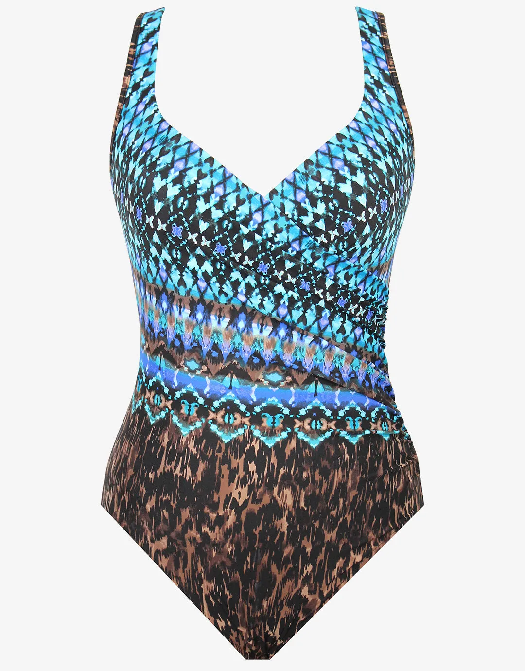 Untamed It's A Wrap Swimsuit - Blue