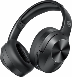 Upgrade Prolevel Hybrid Active Noise Cancelling Headphones with HD Sound, Wireless Bluetooth Headphones Over The Ear Unequaled Comfort, Vivid Deep Bass, for Home Office Travel Birthday Gift, Black over-ear headphones,closed back headphones,wireless studio 