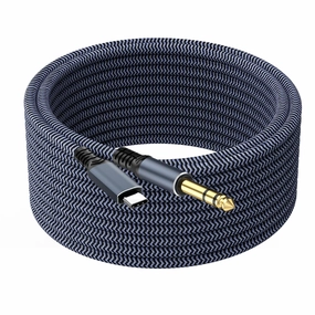 USB C to 1/4 inch Stereo Audio Cable 10ft, Realtek ALC5686 32Bit 384 KHz DAC, Type C to 1/4 Stereo Audio Cable Compatible for Smartphone,Tablet,Laptop, iPhone 15 and More DAC,USB audio converter,digital to analog converter,