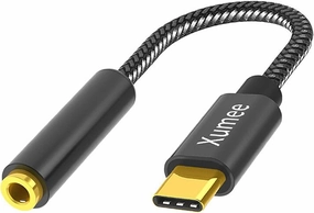 USB C to 3.5mm Headphone Adapter - USB Type C to AUX Audio Jack Hi-Res DAC Dongle Cable Cord Compatible with iPhone 16/15 Pro Max, Samsung Galaxy S25 S24 S23 S22 FE Ultra DAC,USB audio converter,digital to analog converter,