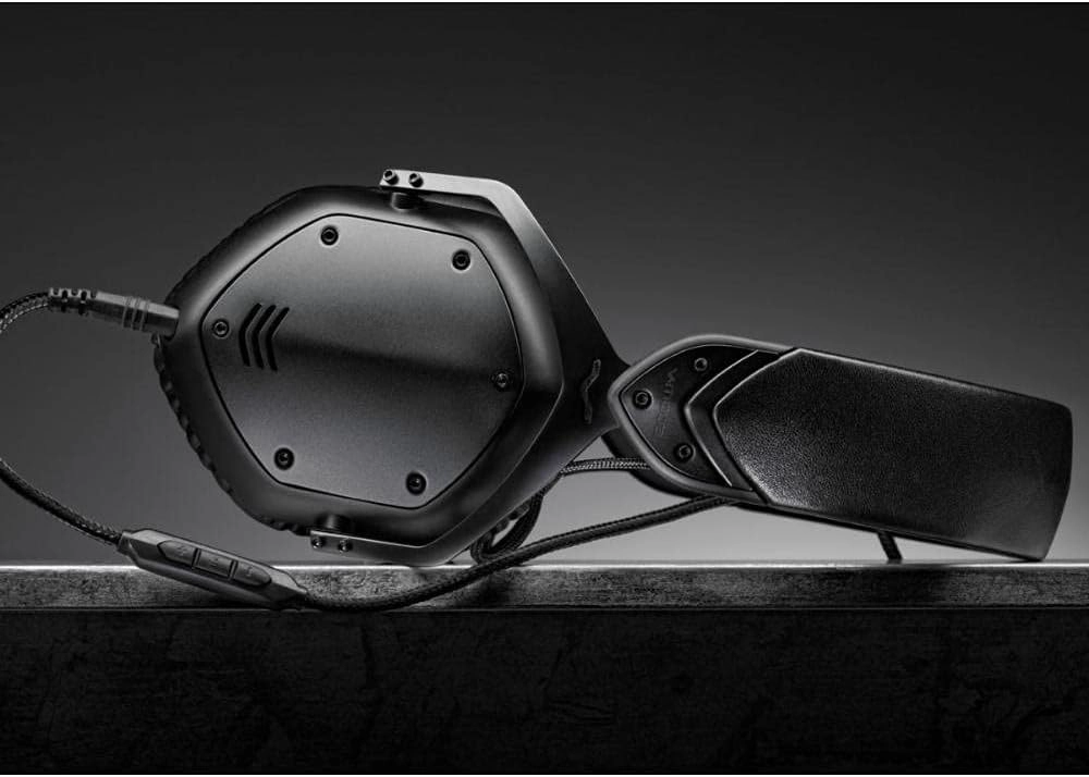 V-MODA Crossfade LP2 Vocal Limited Edition Over-Ear Noise-Isolating Metal Headphone - Matte Black