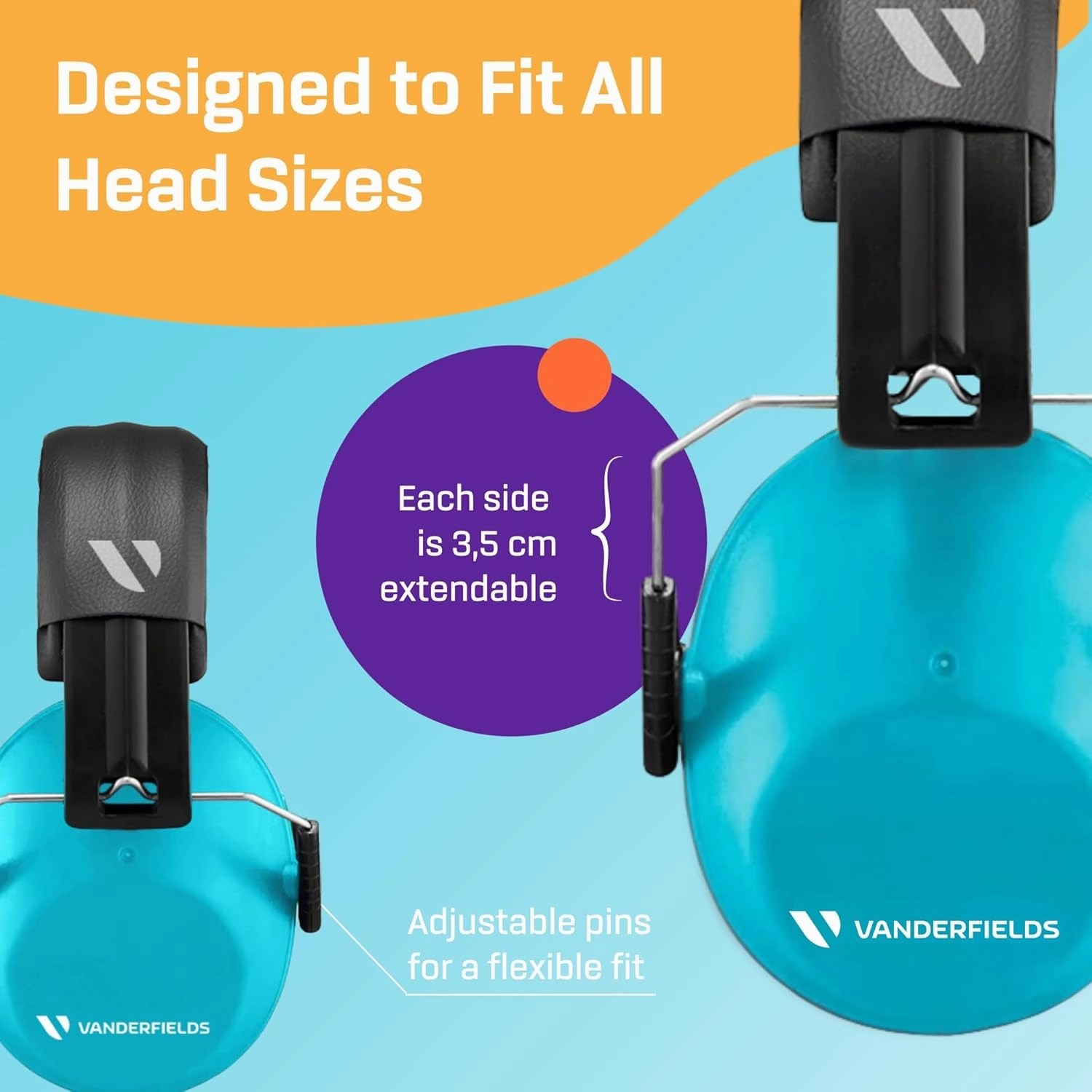 Vanderfields Kids Hearing Protection Earmuffs