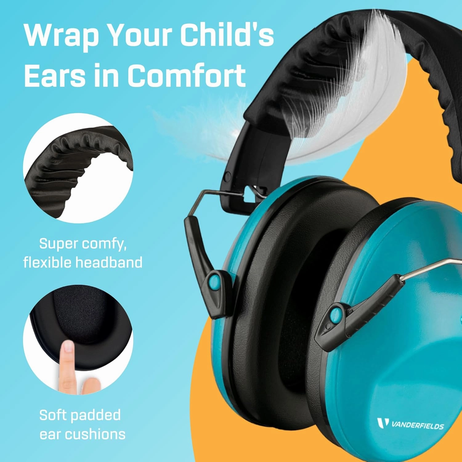 Vanderfields Kids Hearing Protection Earmuffs