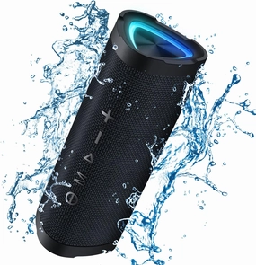 Vanzon Bluetooth Speakers, V40 Portable Wireless Speaker V5.0 with 24W Loud Stereo Sound, 24H Playtime, TWS & IPX7 Waterproof, Suitable for Travel, Home and Outdoors floorstanding speakers,tower speakers,stereo floor speakers,