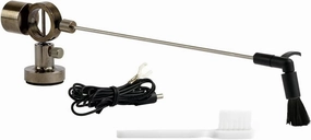 VCC Automated Vinyl Record LP Cleaning Arm Adjustable Anti-Static Carbon-Fiber Brush W/Grounding Wire & Stylus Brush CF-VRCA record cleaning kit,vinyl cleaner,stylus brush set,