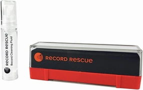 Velvet Record Cleaning Brush with Record Cleaning Fluid - Record Cleaning Kit | Record Rescue record cleaning kit,vinyl cleaner,stylus brush set,