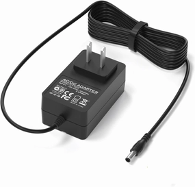 VHBW AC Adapter Power Cord for Audio-Technica AT-LP60X-BK, AT-LP60X-BW, AT-LP120XUSB-BK Direct-Drive Turntable Record Player 12V Charger Power Supply 5.9ft direct-drive turntable,DJ turntable,hi-torque vinyl deck,