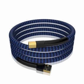 Viborg HiFi USB Cable 4.9FT/1.5M DAC A-B OCC Digital AB Audio A to B Hi-End USB Cord for Digital-to-Analog Converter (DAC) audio interface,USB interface,music recording input,