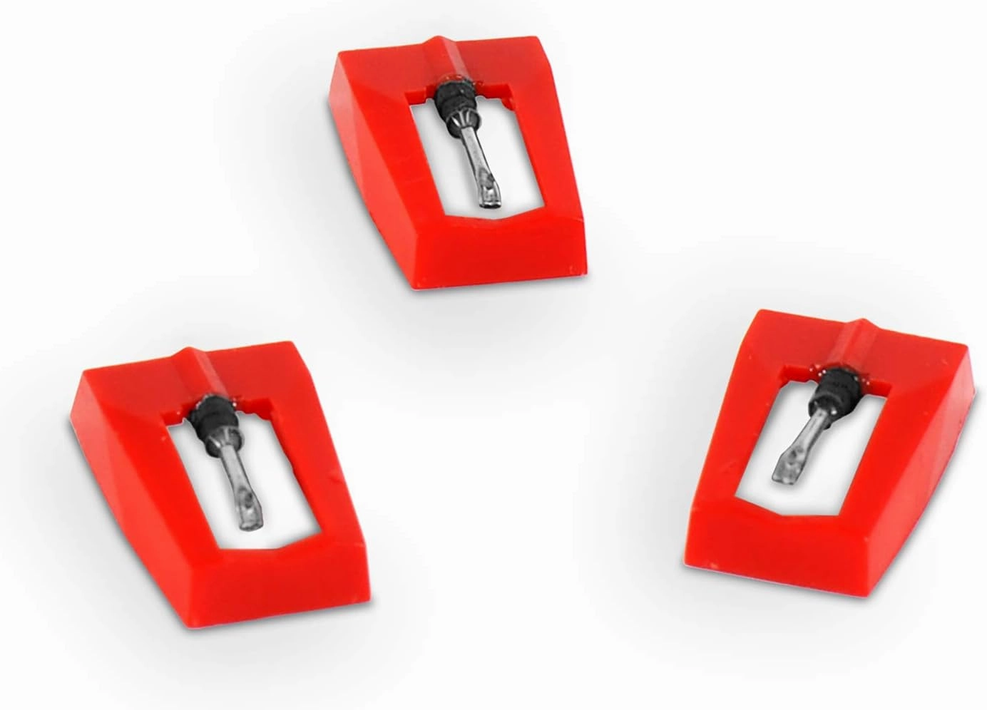 Victrola 3 Pack Turntable Replacement Needles for Victrola Portable Suitcase Record Player turntable cartridge,phono cartridge,MM MC stylus,