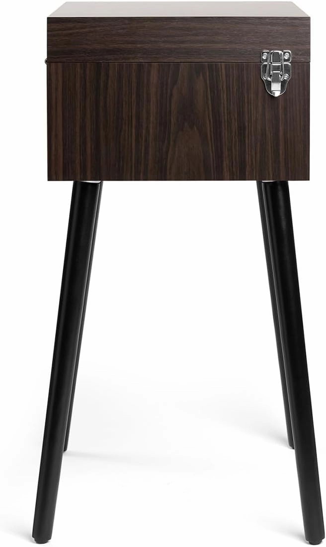 Victrola VTA-75-ESP Liberty 5-in-1 Turntable Music EntertainmentCenter with Bluetooth Wireless FM Radio USB Recorder Wood (Espresso)