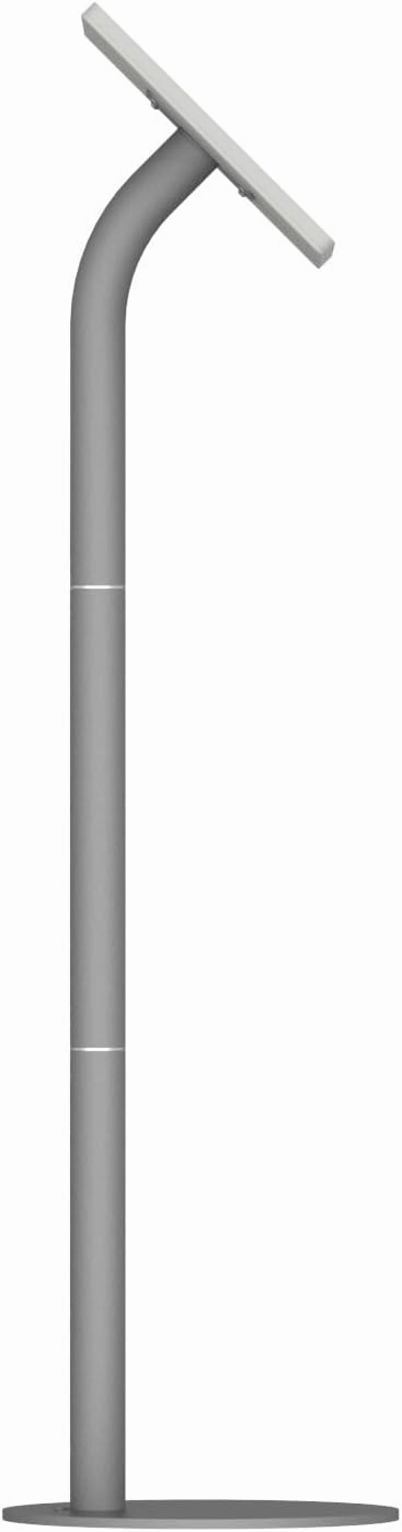 VidaMount Light Grey Home Button Covered Enclosure and Floor Stand [Bundle] Compatible with iPad Pro 12.9" (1st/2nd Gen)