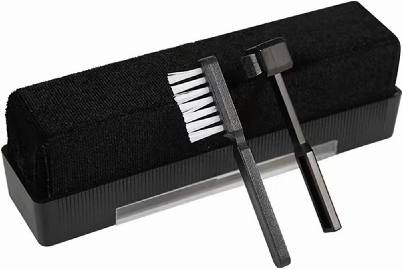 Vinyl Record Cleaning Kit Anti Static LP Velvet Record Cleaner Brush Stylus Brush for Record Player Turntable and CD/VCD/DVD Clean record cleaning kit,vinyl cleaner,stylus brush set,