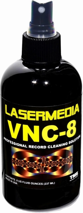 Vinyl Record Cleaning Solution Fluid Professional Residue Free 8 Oz (237 ML) Spray Bottle VNC-8 Made in USA- Tariff Free record cleaning kit,vinyl cleaner,stylus brush set,