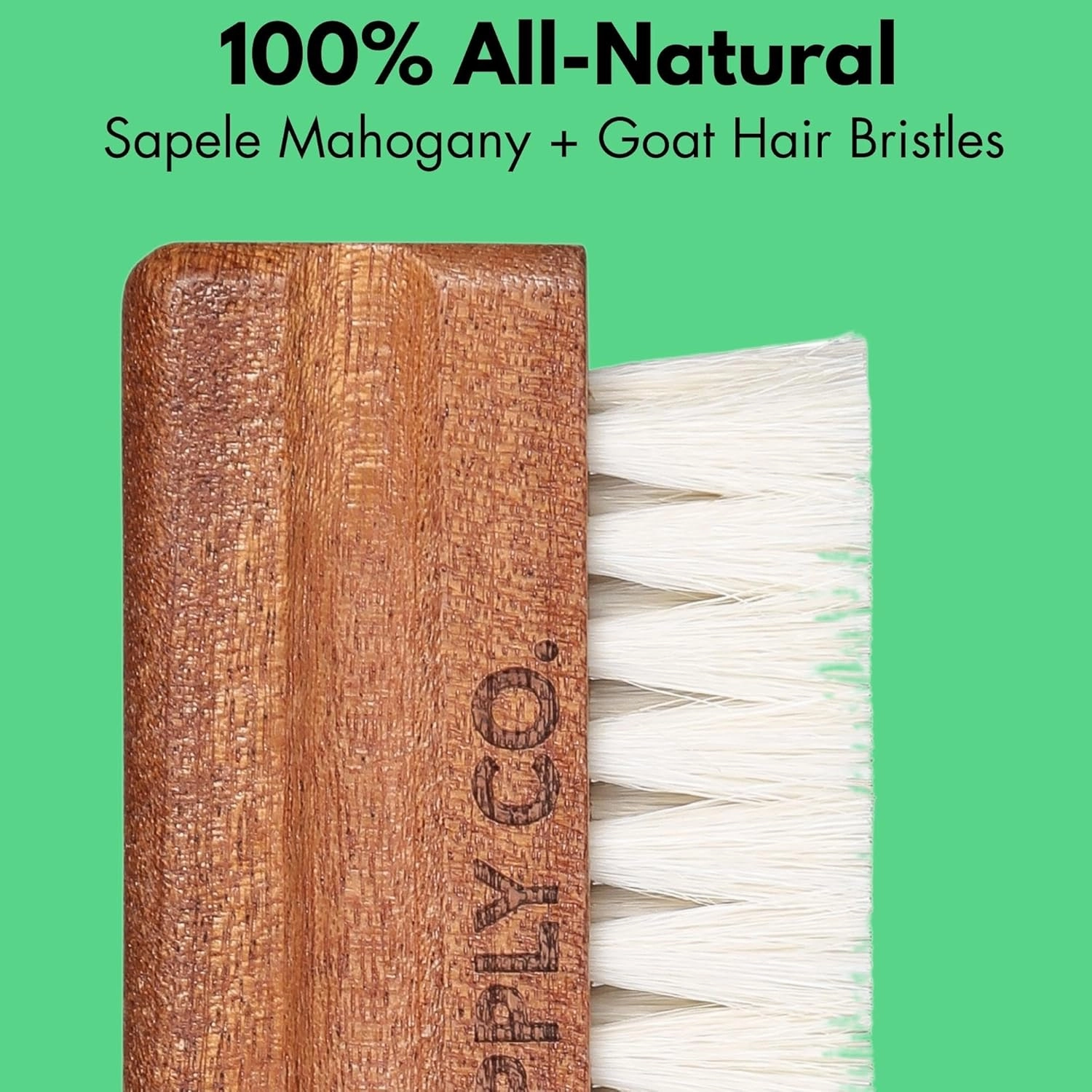 Vinyl Record Goat Hair Brush by Vinyl Supply Co. - 100% All-Natural Wood Vinyl Care Kit - Goat Hair Vinyl Record Brush, Velvet Brush Pad, & Stylus Brush Cleaner (Goat Hair Brush)