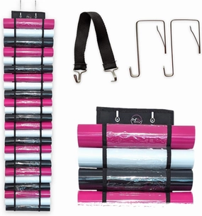 Vinyl Roll Holder And SVGs - Vinyl Storage - Space Saving Vinyl Organizer With 48 Slots For Craft Vinyl Storage And Craft Organization To Give You More Space To Create. vinyl storage,record holder,LP organizer,