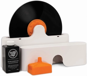 Vinyl Styl Deep Groove Record Washer System - for 7/10/12 Inch (White) record cleaning kit,vinyl cleaner,stylus brush set,