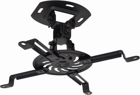 VIVO Universal Adjustable Ceiling Projector Mount for Regular and Mini Projectors, Projection Mount with Extending Arms, Black, MOUNT-VP01B speaker wall mount,audio bracket,AV wall mounting,