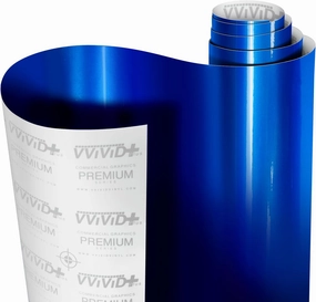 VViViD Gloss Liquid Metal Brilliant Blue Vinyl Car Wrap Film (6ft x 4.9ft) vinyl accessories,turntable parts,record player tools,