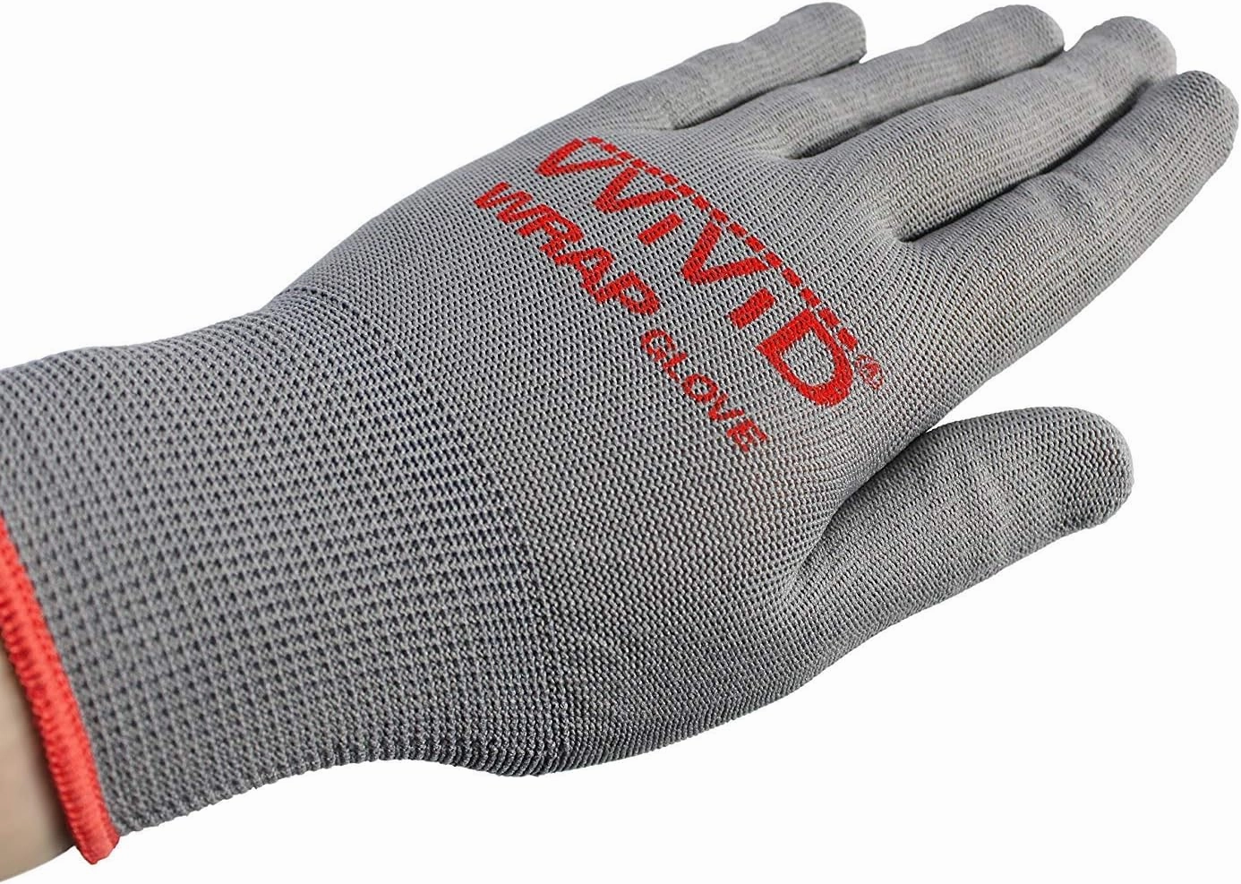 VViViD Grey Professional Vinyl Wrap Anti-Static Applicator Glove PAir (VALUE PACK - 6 Pairs)