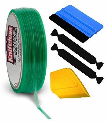 VViViD Knifeless Vinyl Wrap bladeless Cutting Tape Design Line 50M Plus 3M Toolkit vinyl accessories,turntable parts,record player tools,